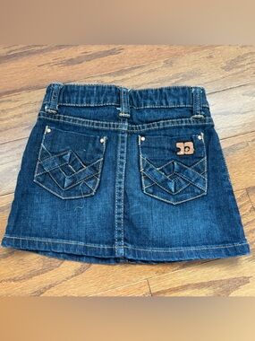 Joe's Jeans Dark toddler skirt Embroidered Back Pockets